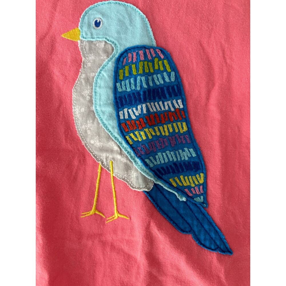 Mini Boden Appliqué Blue Bird Size 5/6 EUC - Picture 4 of 4